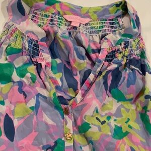 Lily Pulitzer silk tank top